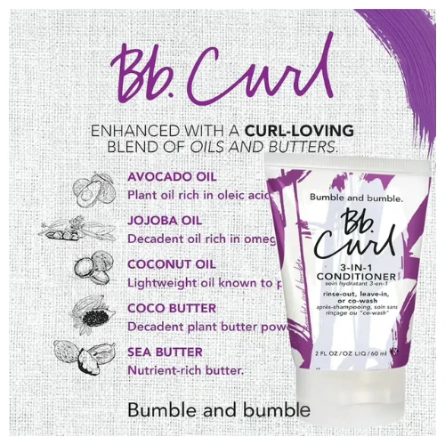 Bumble and Bumble Bb. Curl 3-In-1 Conditioner (Rinse-Out, Leave-In or Co-Wash) 2