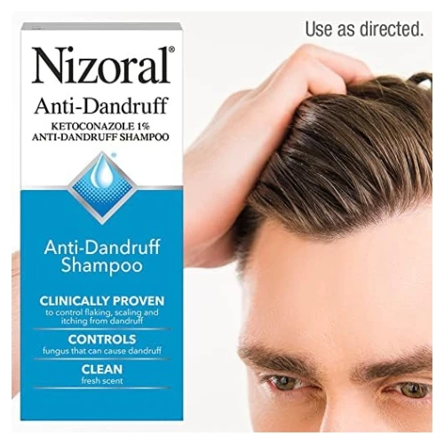 Nizoral AntiDandruff Shampoo, 7-Ounce Bottle 2 Pack
