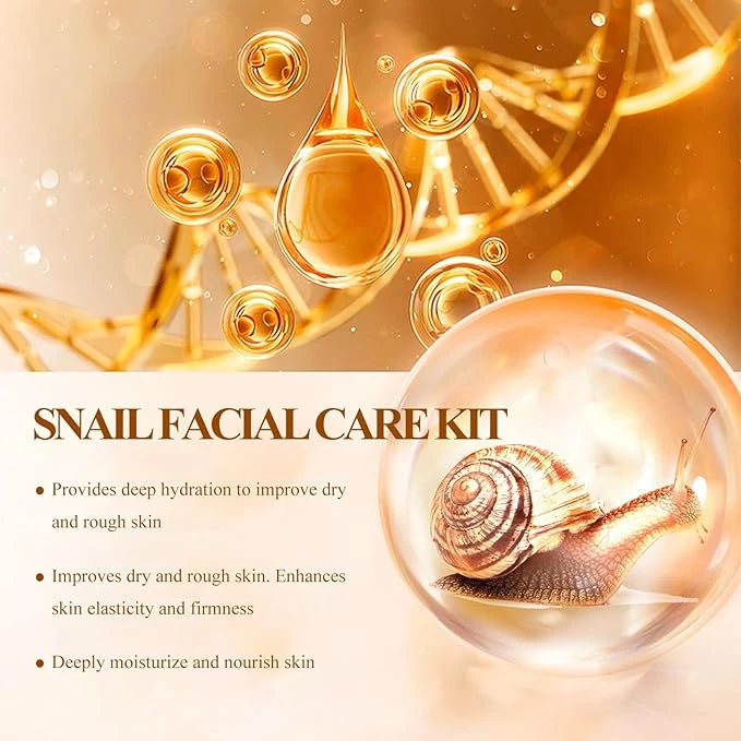 SADOER Snail Facial Care Kit - 6 Piece