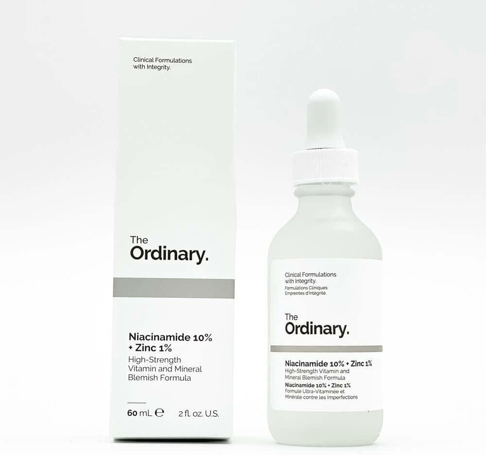The Ordinary Niacinamide 10% + Zinc 1% 60ml - Reduce the appearance of skin blem