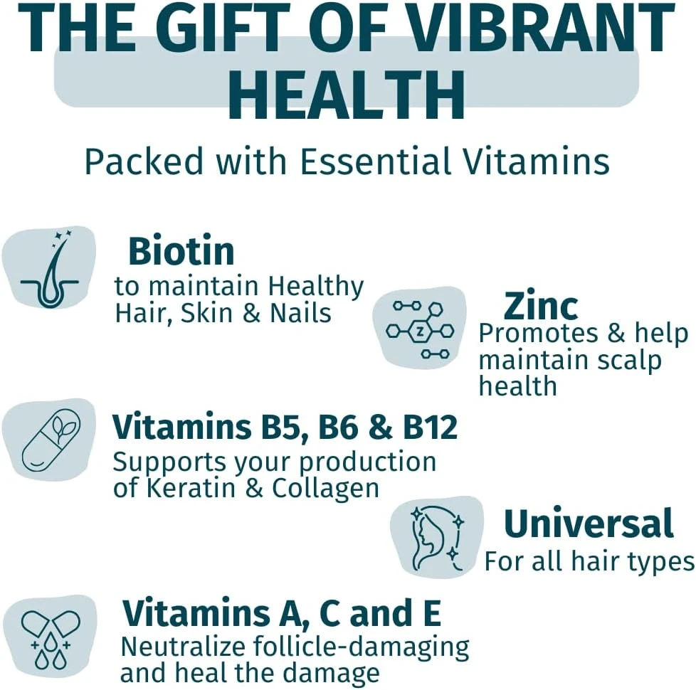 WEEM Biotin Gummies for Hair, Skin and Nails - Vegan Vitamins for Men & Women, S