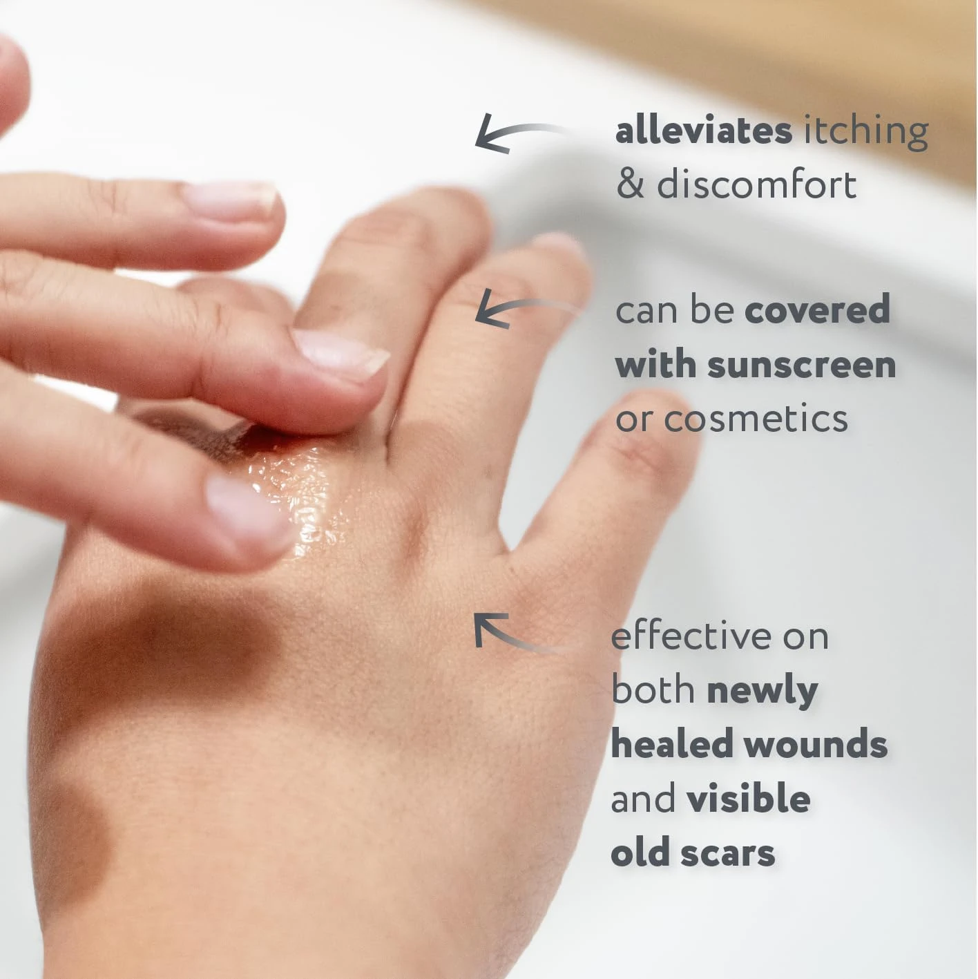 ScarAway Silicone Scar Gel, Helps Improve Size, Color & Texture of Hypertrophic 