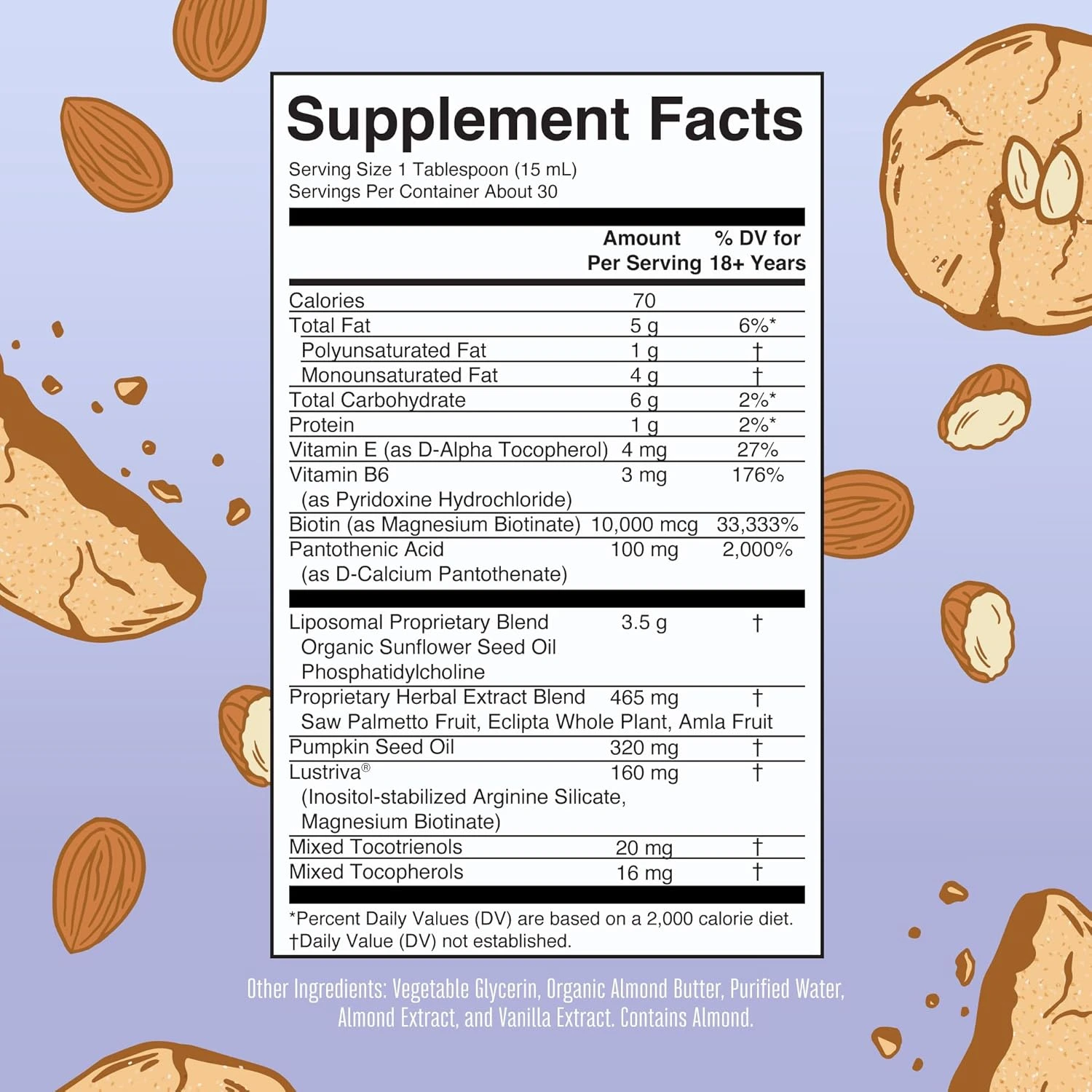 MaryRuth Organics Women's Hair Growth MAX Liposomal | with Lustriva® Biotin 1000
