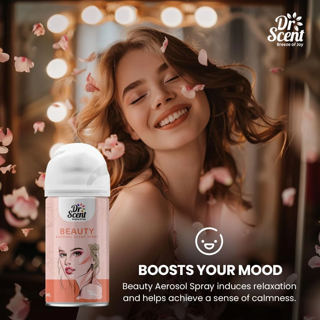 Dr Scent Breeze of Joy Beauty Air Freshener Aerosol Spray - 300ml, Best for Room