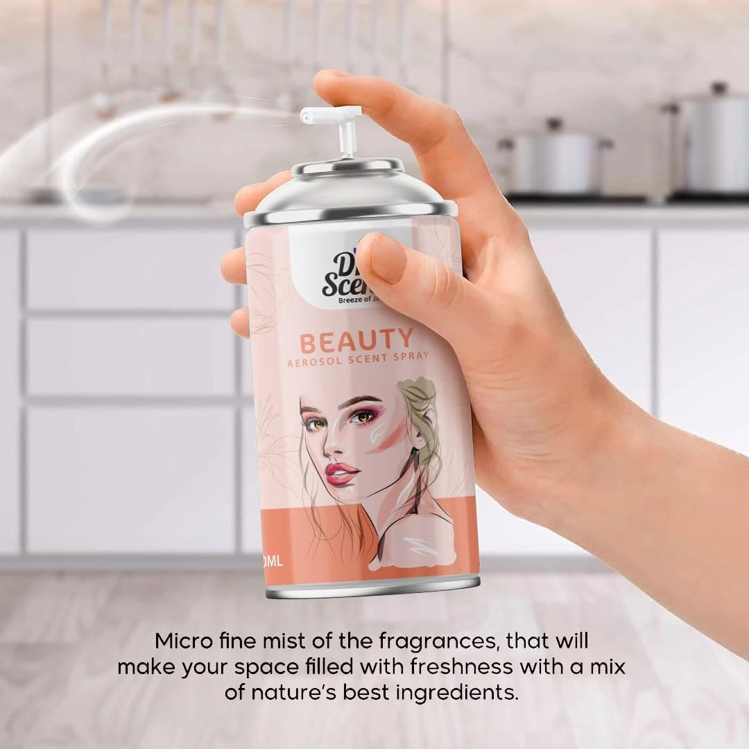 Dr Scent Breeze of Joy Beauty Air Freshener Aerosol Spray - 300ml, Best for Room