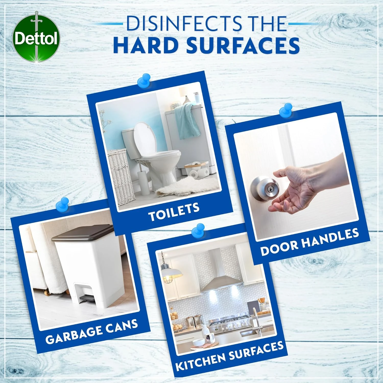 Dettol All in One Disinfectant Spray, Crisp Breeze Scent, 450ml