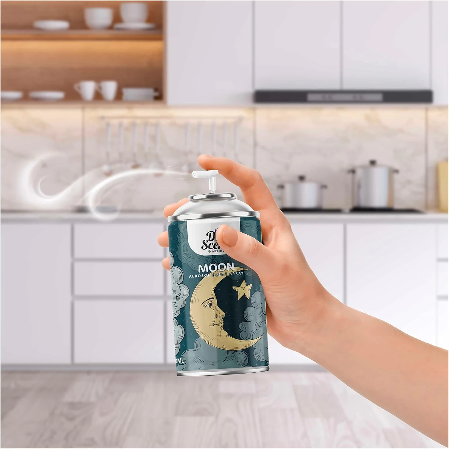 Dr Scent Breeze of Joy Air Freshener Moon Aerosol Spray (300ml)