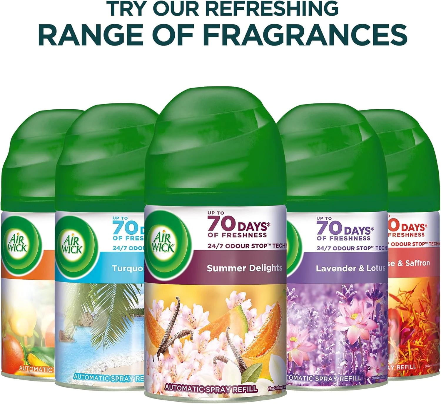 Air Wick Freshmatic 'Scents of India' Air-freshner Complete Kit [Machine + Hills