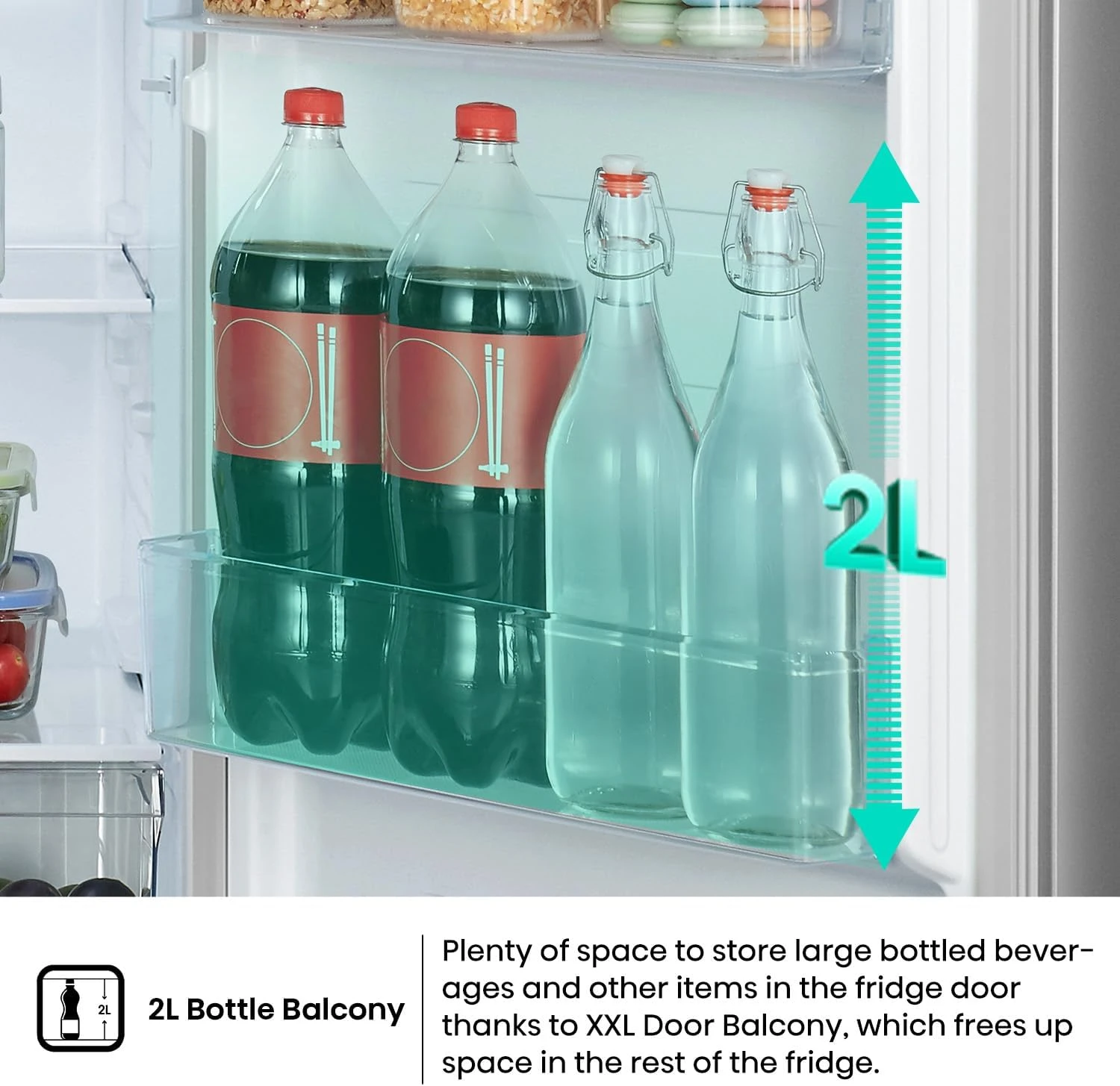 Hisense HTM55203D2, 264 Litres Gross, Top Mount Refrigerator, No Frost Technolog