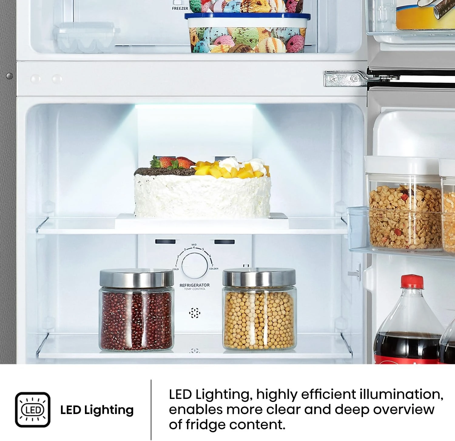 Hisense HTM55250D2, 328 Litres Top Mount Refrigerator, No Frost Technology, Big 