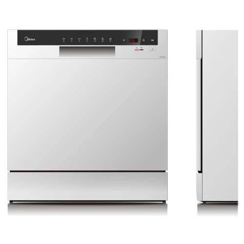 Midea Counter Top Dishwasher, Portable, 8 Place Settings, 7 Programs, Inverter Q