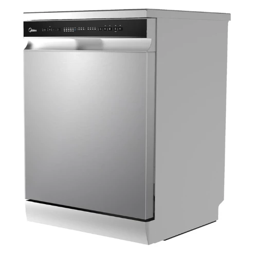 Midea Smart Freestanding Dishwasher, 14 Place Settings, 8 Programs, Wi-Fi, Delay