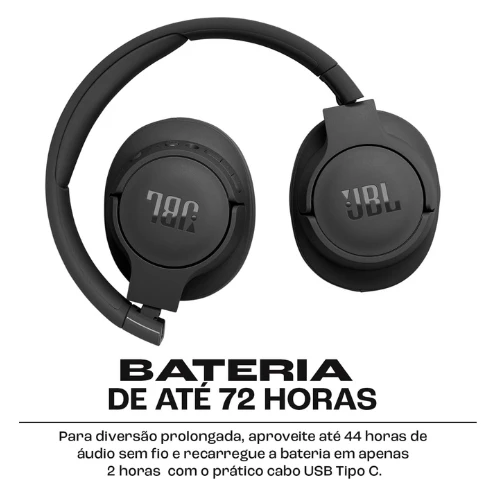 JBL Tune 770NC Adaptive Noise Cancelling Wireless Over-Ear Headphones, Pure Bass