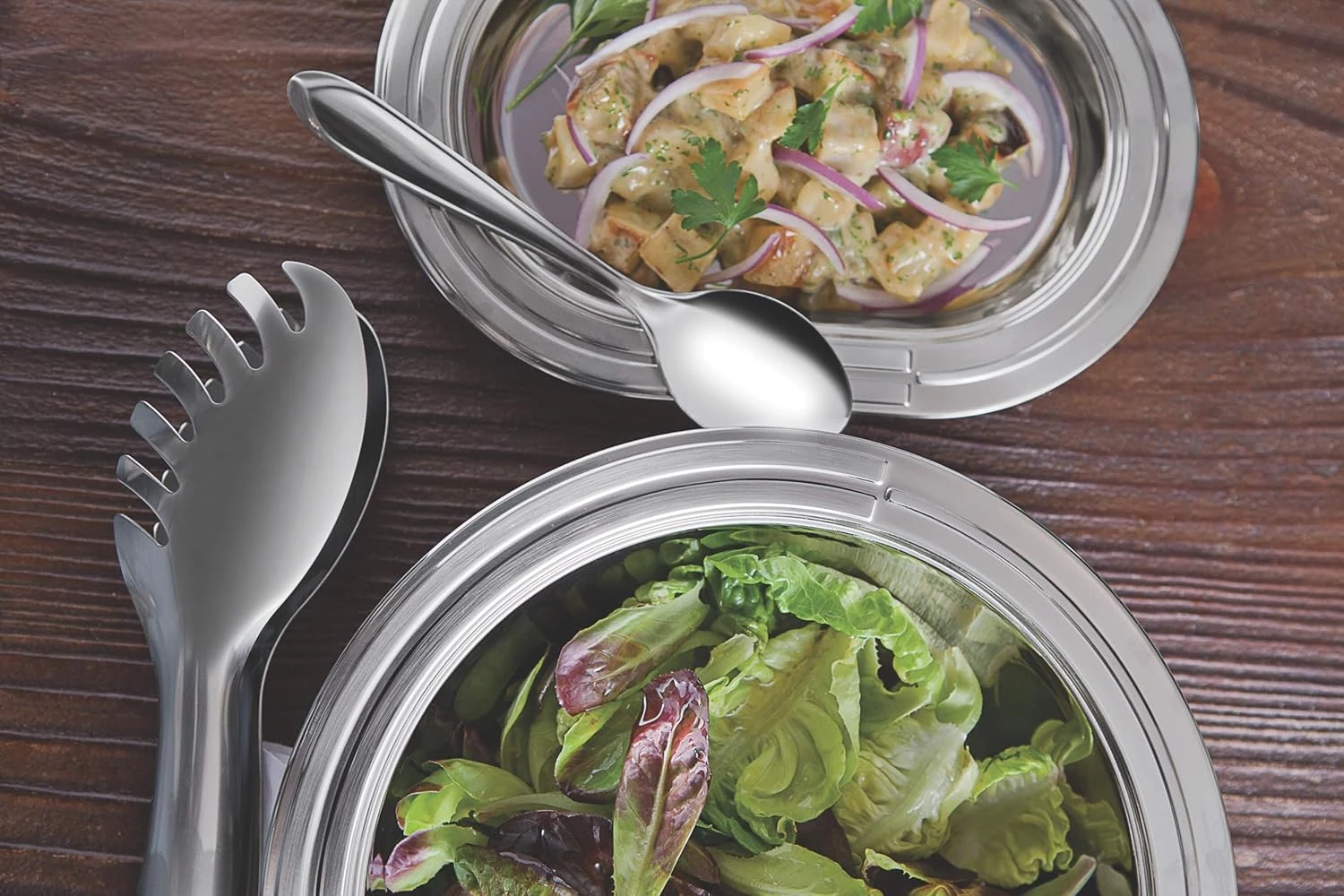 Tramontina Stainless Steel 3 Piece Roasting & Serving Set – Cooking Utensils Set