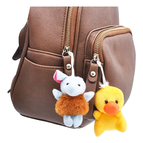 JOYIN Toy 24 Pack Mini Animal Plush Toy Assortment (24 Units，7.6cm) Animals Keyc