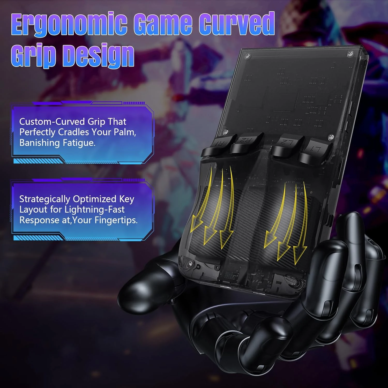 2025 New Upgrade R36MAX Retro Handheld Game Console with 64G Built-in 18000+ Cla