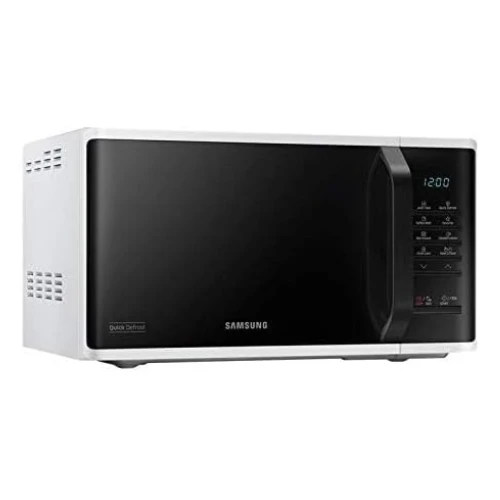 Samsung 23 Liters Solo Microwave with Quick Defrost, White - MS23K3513AW"Min 1 y