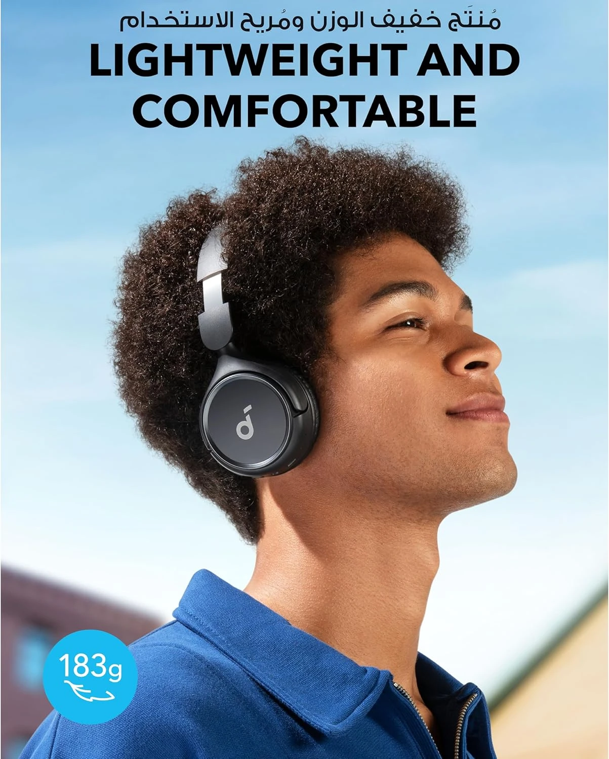 soundcore By Anker H30i Wireless On-Ear Headphones, Foldable Design, Pure Bass, 
