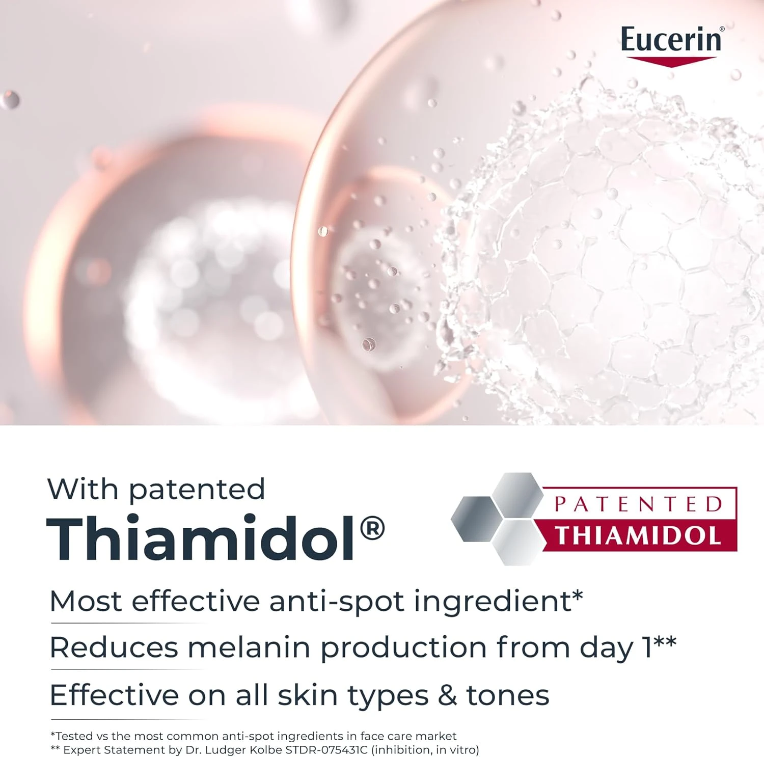 Eucerin Even Pigment Perfector Dual Face Serum Cream, Reduces Pigment Spots, Plu