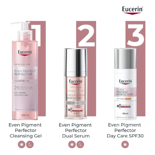 Eucerin Even Pigment Perfector Dual Face Serum Cream, Reduces Pigment Spots, Plu