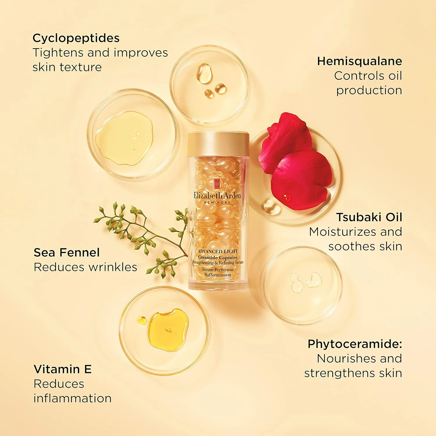 Elizabeth Arden Advanced Light Ceramide Capsules Strengthening & Refining Serum 