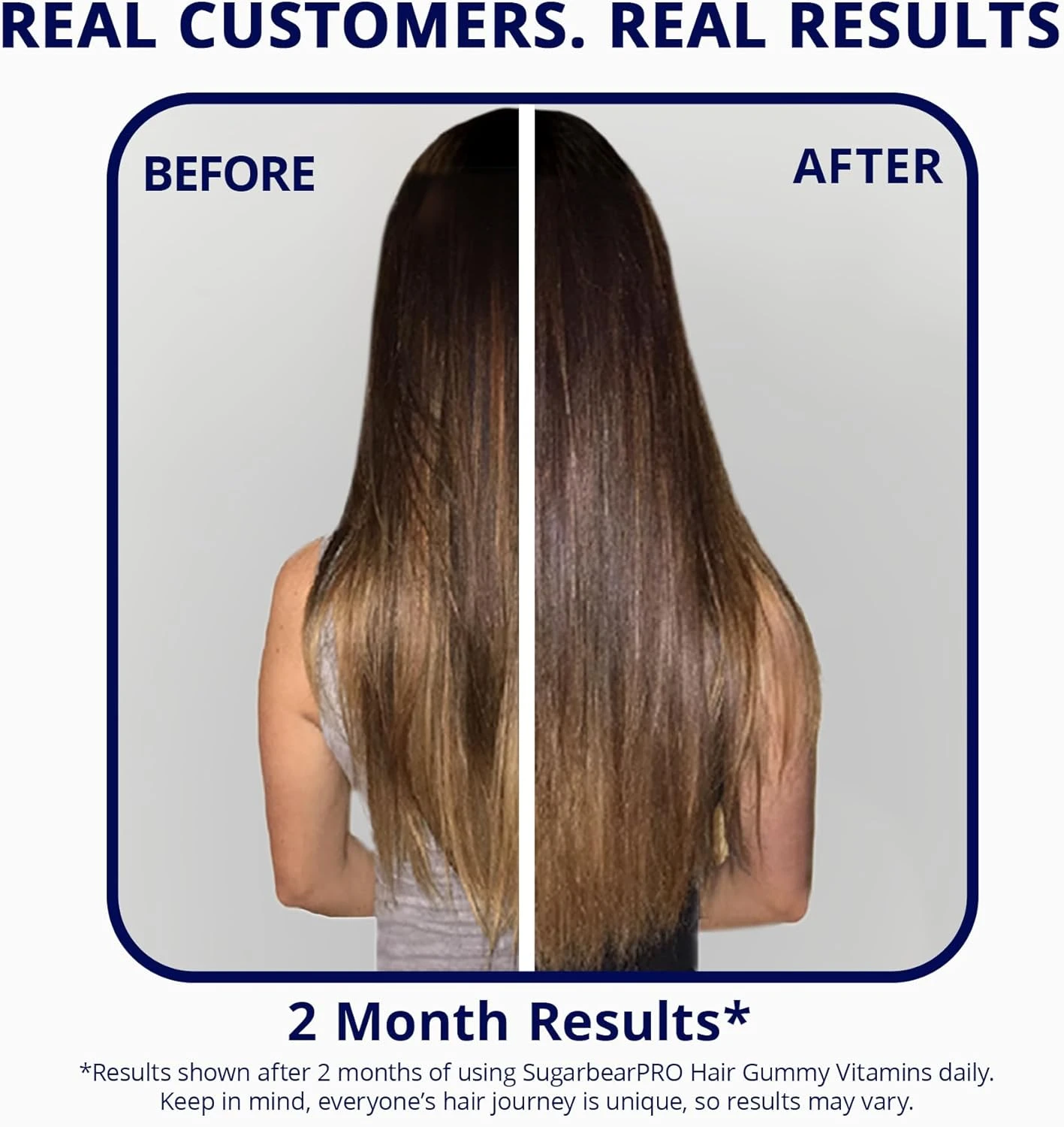 Sugarbear Pro Hair Vegan Vitamin Gummies for Luscious Halal Vegan with Vitamin C