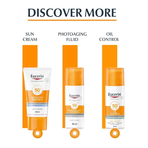 Eucerin Face Sunscreen Even Perfector Pigment Control Sun Fluid with Thiamidol, 