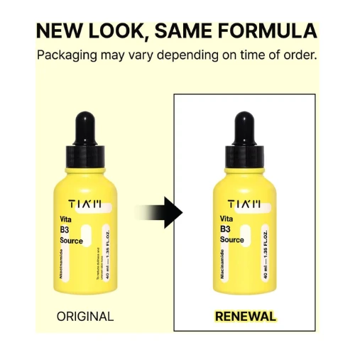 TIA'M Vita B3 Source, Niacinamide Serum, 10% Niacinamide (Vitamin B3), 2% Arbuti