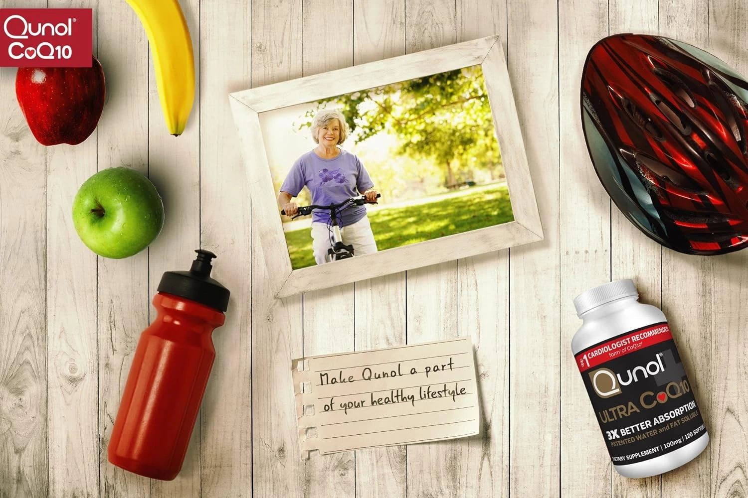 Aqualief Co Q-10 Qunol Ultra Coq10 100Mg, 3X Better Absorption, Patented Water A