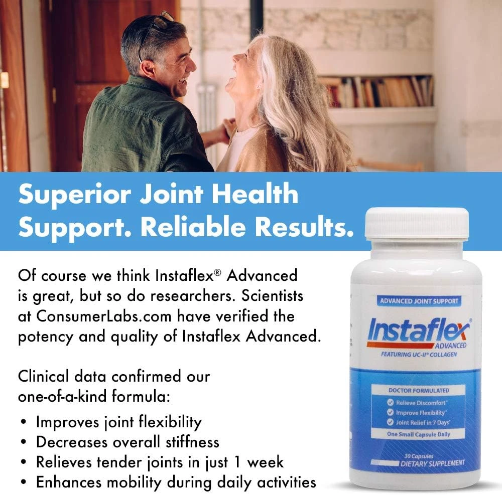 Instaflex Advanced Joint Support - Doctor Formulated Joint Relief Supplement, Fe