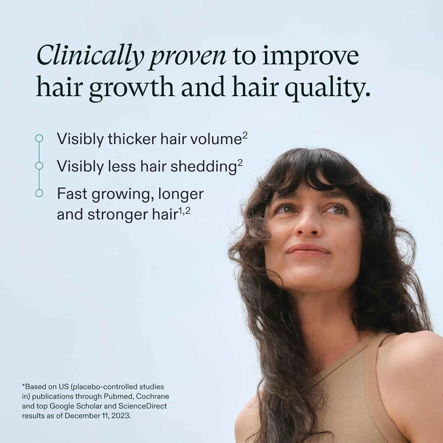 Nutrafol Women Hair Growth Supplement. Clinically Proven for Visibly Thicker, St