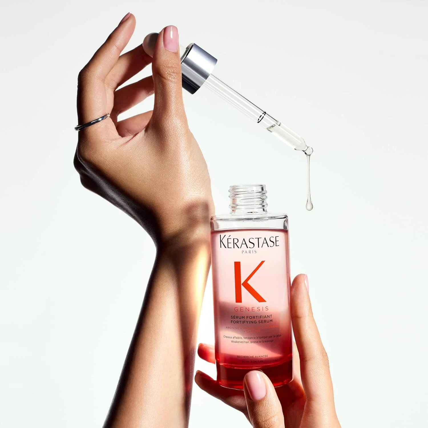 Kérastase Genesis Hair Serum, Nourishing & Fortifying Leave-In Conditioner, For 