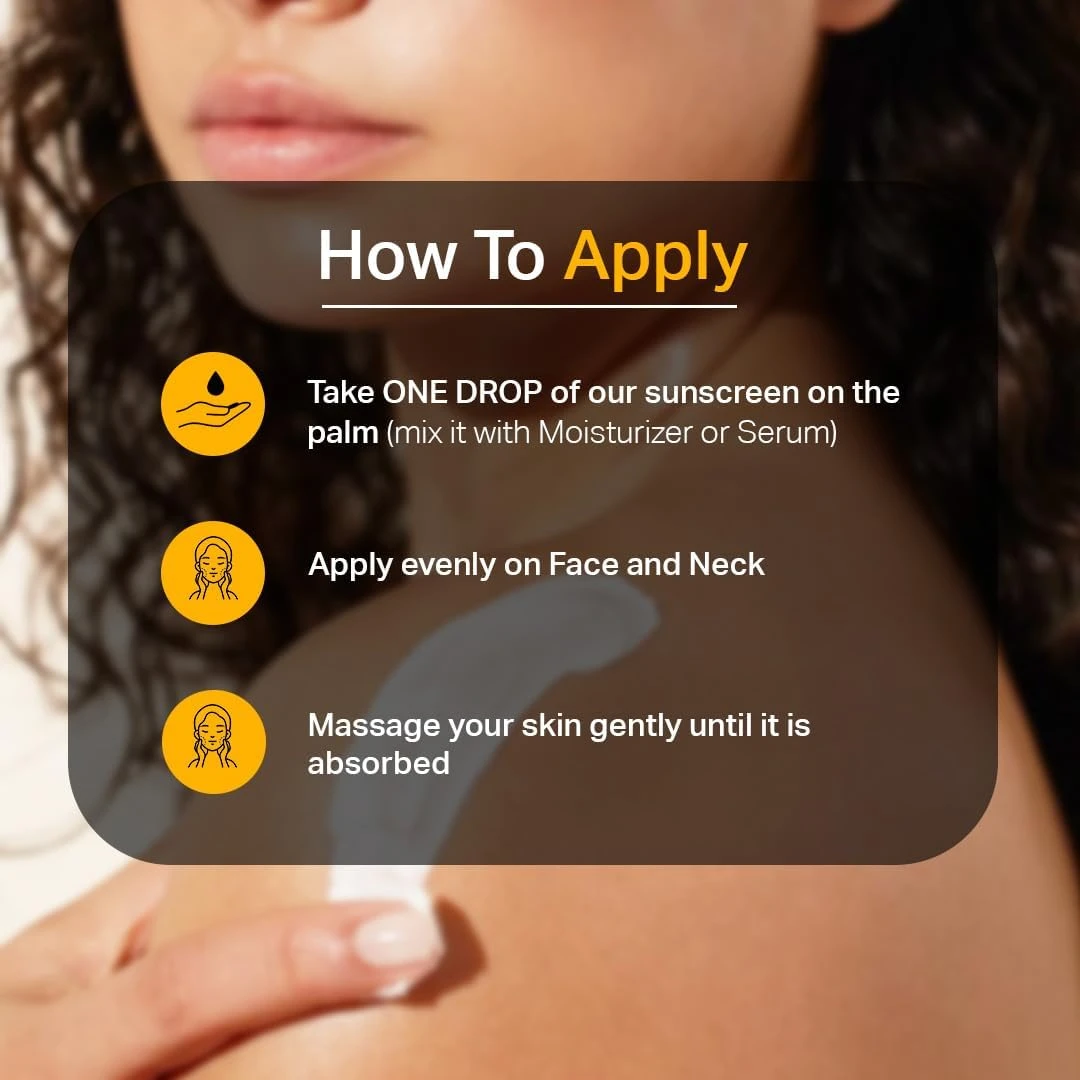 Dermis One Drop Sunscreen SPF 50+ PA++++ for Dry Skin with UVA/UVB Broad Protect