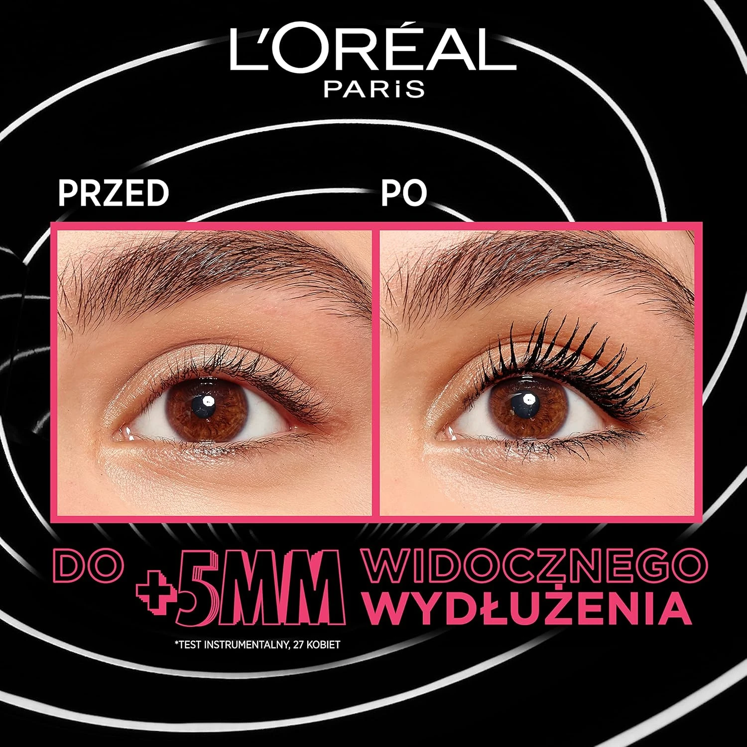 L’Oréal Paris , Telescopic Lift Washable Mascara, Lengthening and Volumizing Eye
