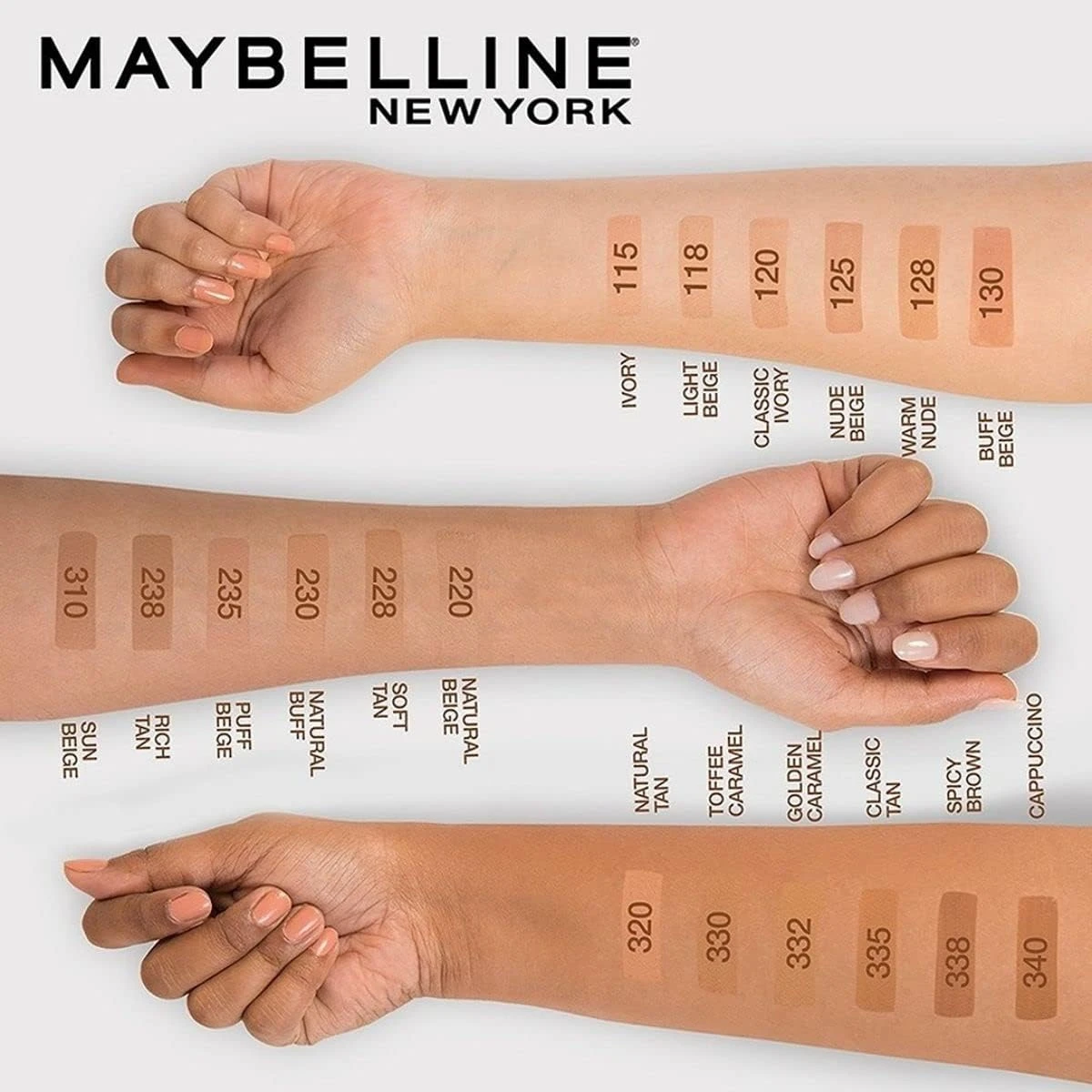 Maybelline New York Fit Me Matte & Poreless Foundation 16H Oil Control with SPF 