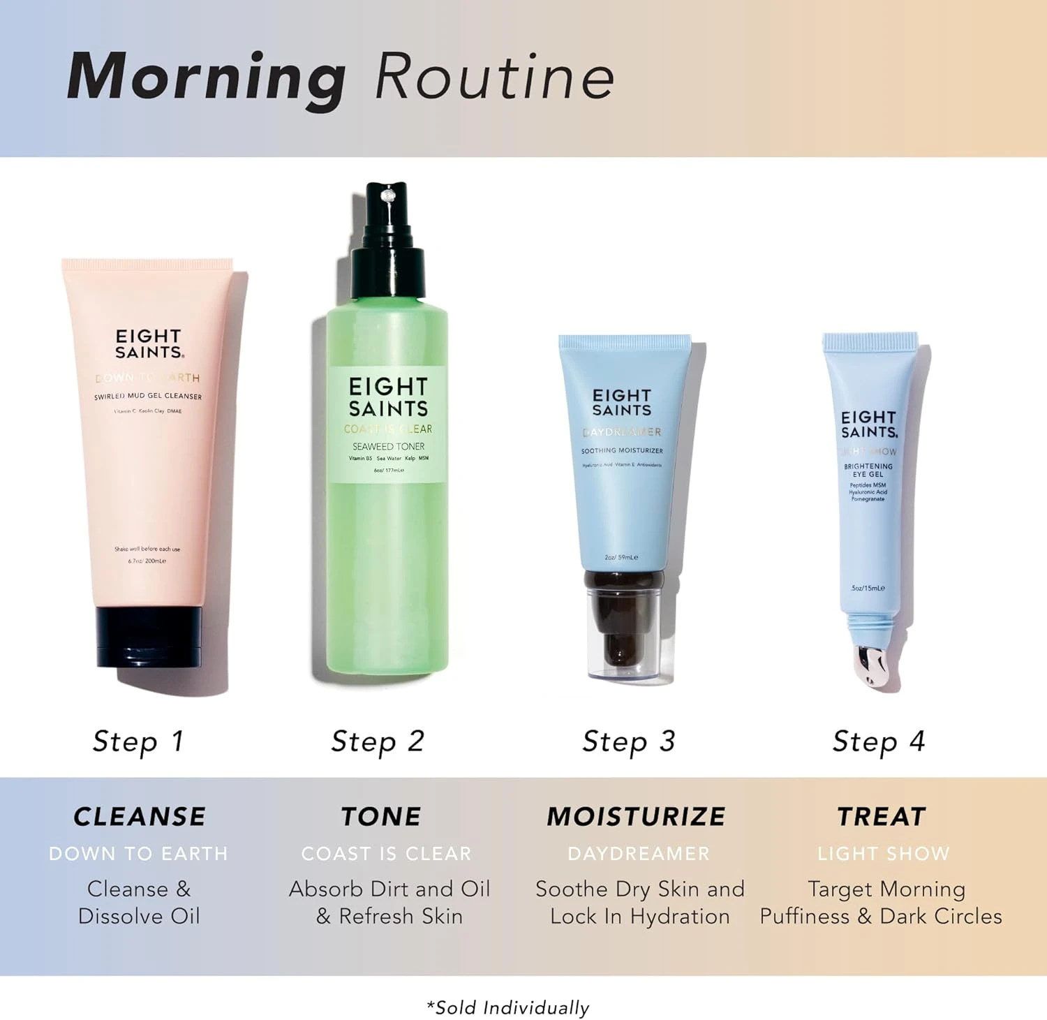 Eight Saints Daydreamer Soothing Anti Aging Face Moisturizer, Natural & Organic 