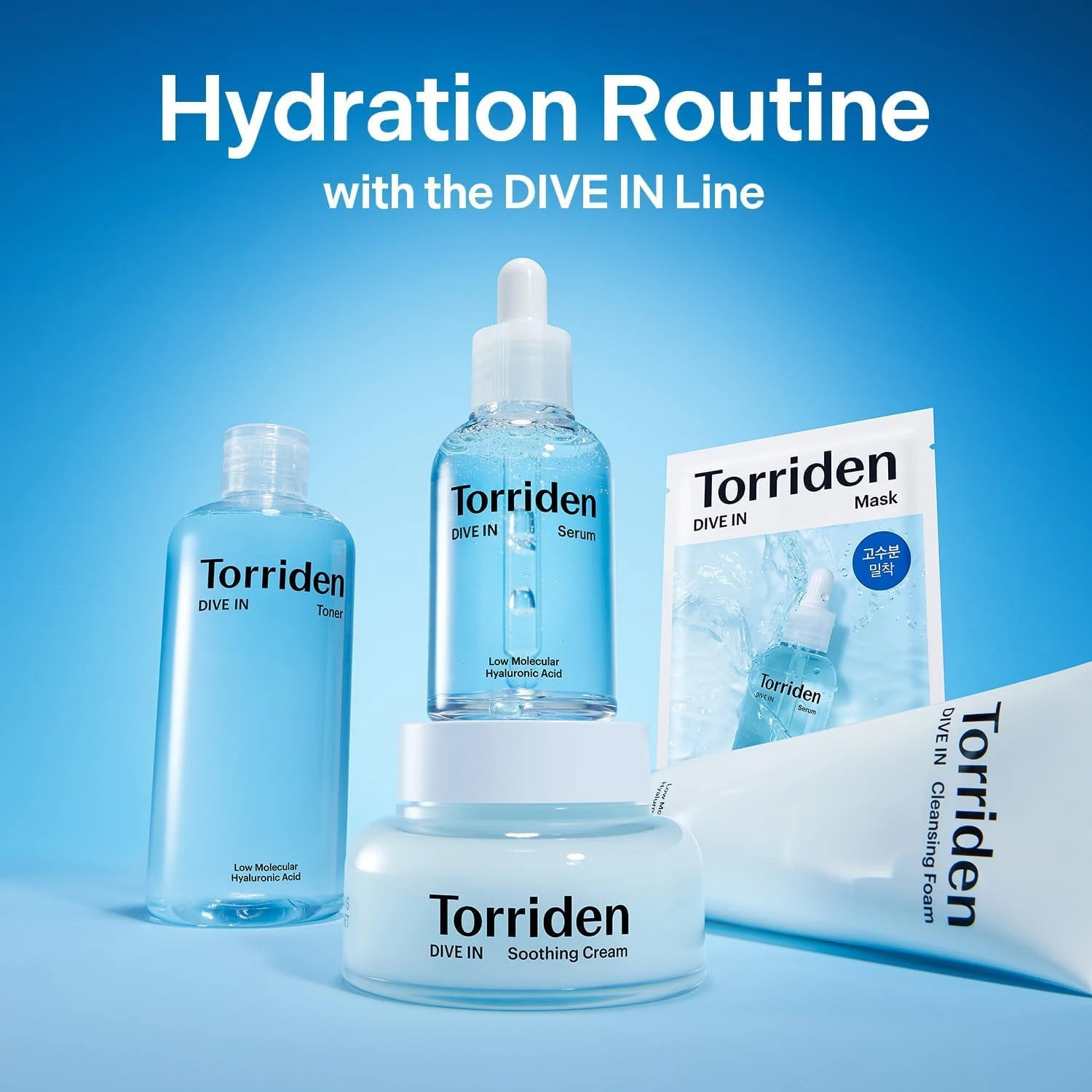 TORRIDEN DIVE-IN Low-Molecular Hyaluronic Acid Cream 2.71 fl oz | Facial Moistur