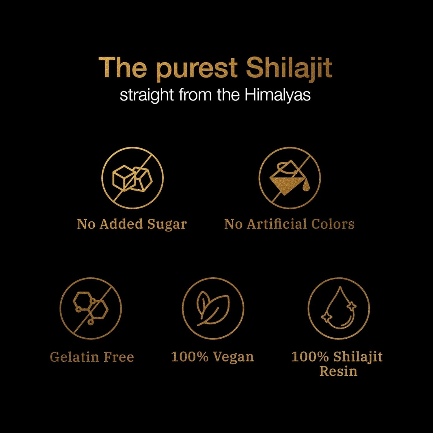 Be Bodywise 3000 Mg Pure Shilajit Gummies Gold I Lab Tested I No Added Sugar I K