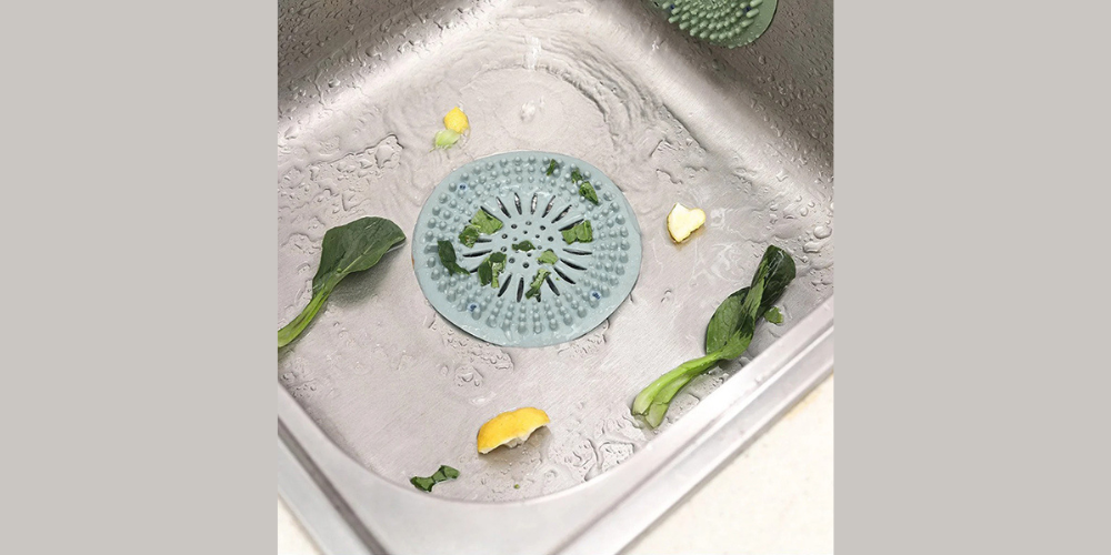 Silicone Shower Drain Cover Hair Catcher Filter Drain Stopper Kitchen Bathroom S